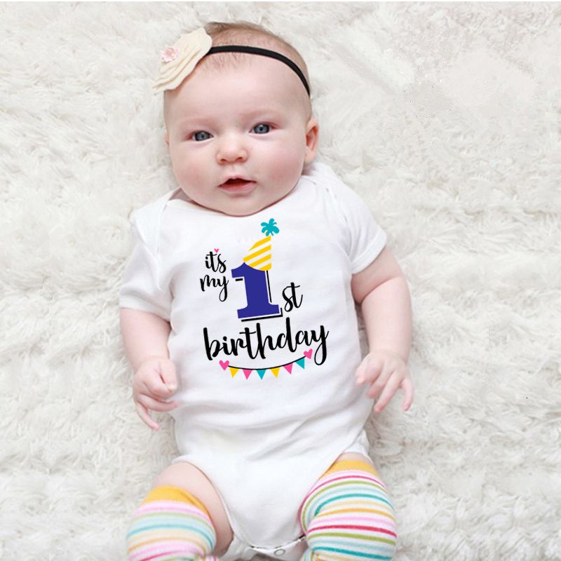 first birthday romper boy