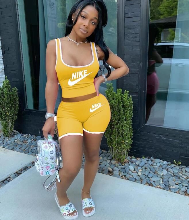 women nike 2 piece sets