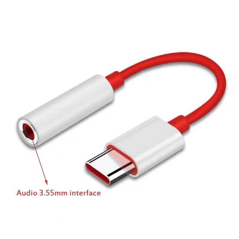 Adaptador AUX AUX AUX AUX AUX AUX AUX AUX PARA UNA PLUS 7 USB-C