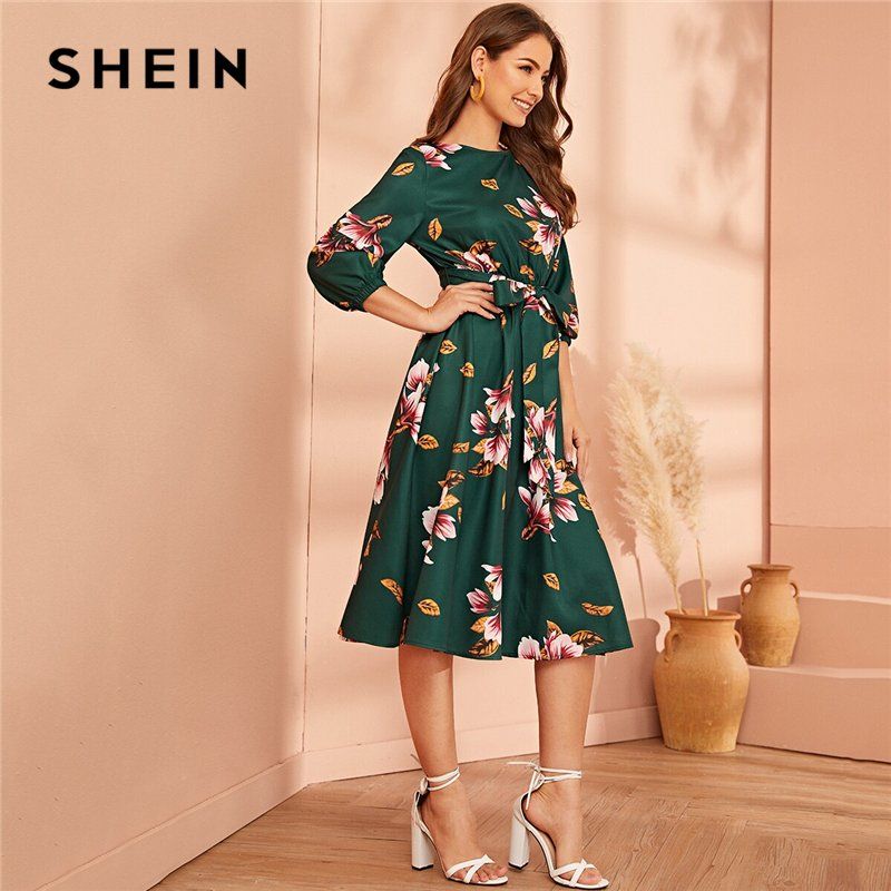 shein robe midi
