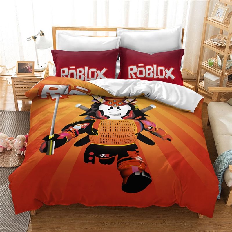 3d Roblox Game Printed Bedding Sets Bed Linen Cartoon Adult Kids Diy Game Duvet Cover Sets Pillowcase Twin Full Queen King Size Modern Wg7b Kids Bedding Comforter Sets Queen From Cnfit 43 6 - cartoon game 2game roblox 3d print bedding set duvet cover pillowcase cover eu single double bedding kids room textiles bedding sets for children