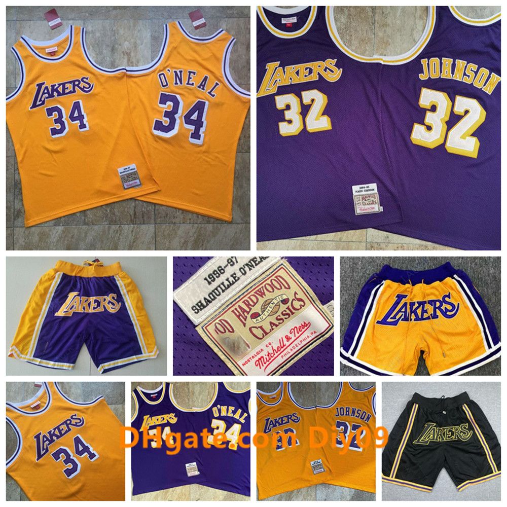 mitchell and ness shaq jersey