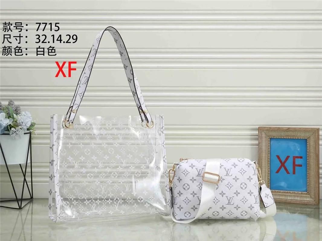 Compre Mujer LV LOUIS VUITTON bolsos De Cuero De La Mujer Bolso De Compras  Del Bolso De Totalizadores Transparente De 2 Piezas Conjunto Bolsa  Crossbody Cartera A 21,34 € Del Qwew858 | Es.Dhgate.Com