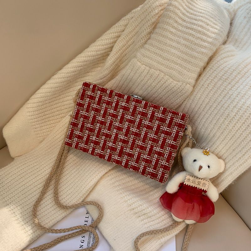 woolen sling bags