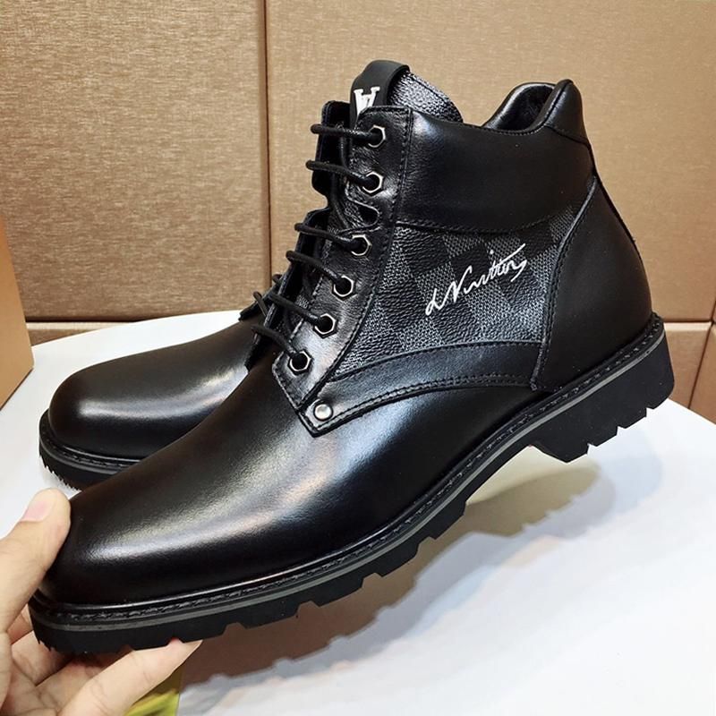 Luxury Mens Shoes Oberkampf Ankle Boot Mens Shoes Fashion Type Martin Boots  With Origin Box Bottes Hommes Luxury Design Booties Hot Sale From Wlfeiyu,  $180.91