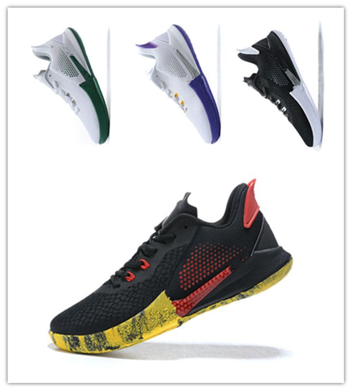 2021 2020 Classics Mamba Fury EP Mens Boys Basketball Shoes Pink Purple High Quality Trainers 