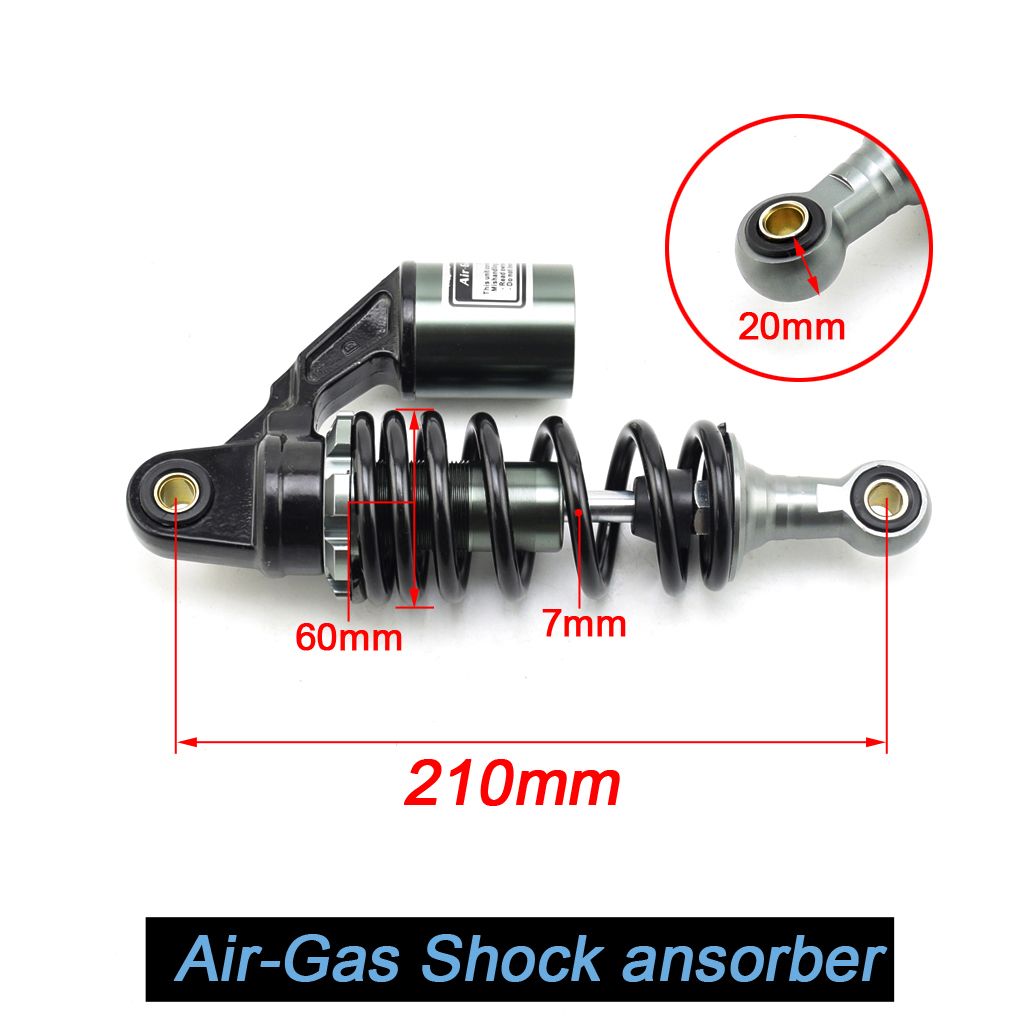 Posteriore Azoto Ammortizzatore Molle Di Sospensione Chopper E Bici  Elettrica Harley Motorino ATV Quad Go Kart 220 Millimetri Da 24,36 € |  DHgate Italy