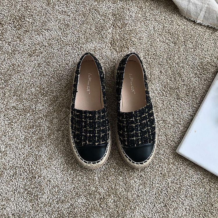 slip on round toe vegan loafers