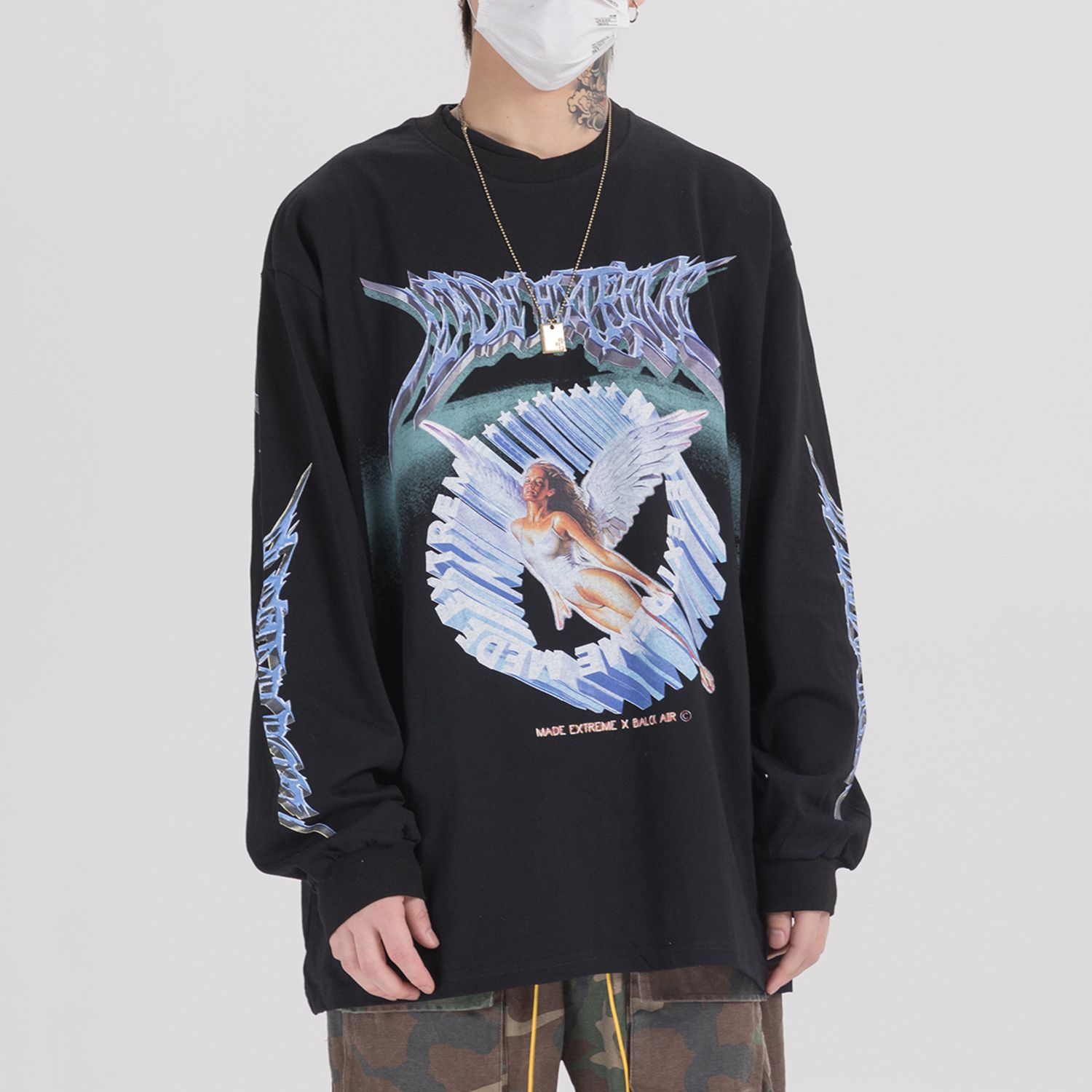 aelfric eden mens long sleeve van gogh