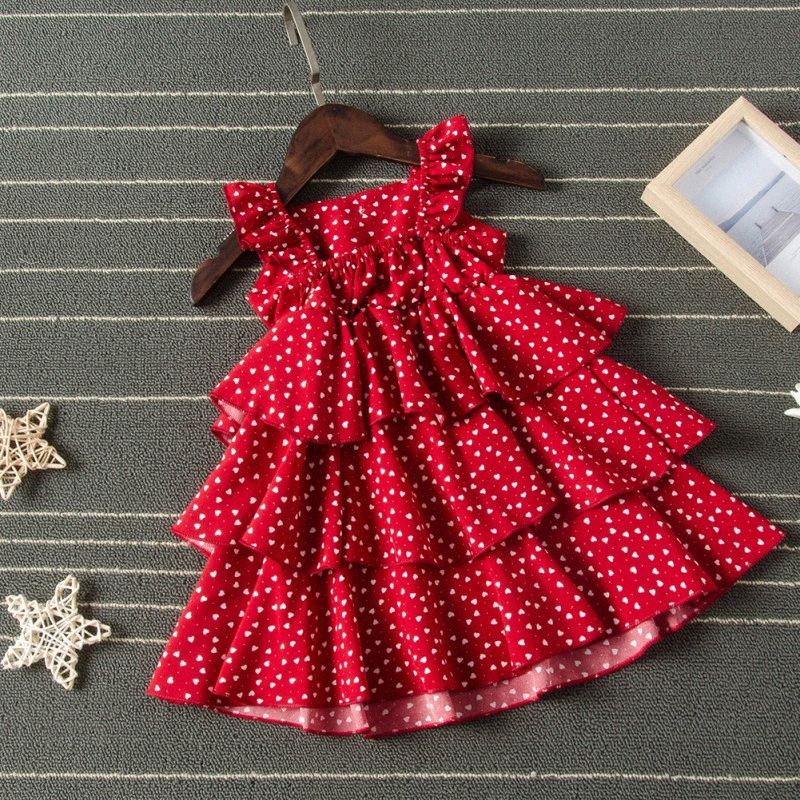 cute red dresses for kids