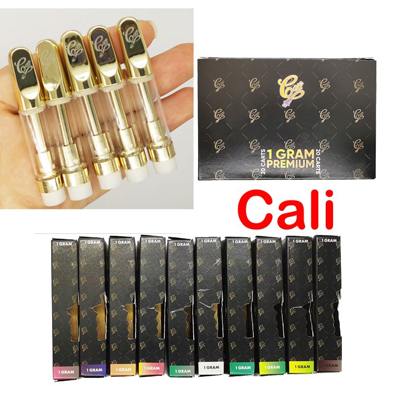 Cali Plug Carts Vape Cartridges Packaging 0.8ml 1ml Empty Pen Vaporizer