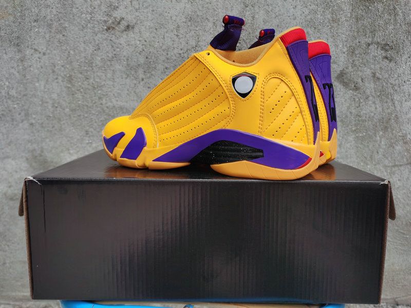 yellow and purple 14s