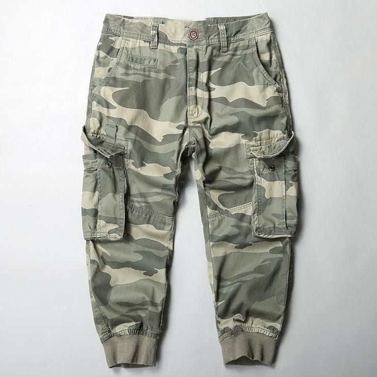 camo baggy trousers