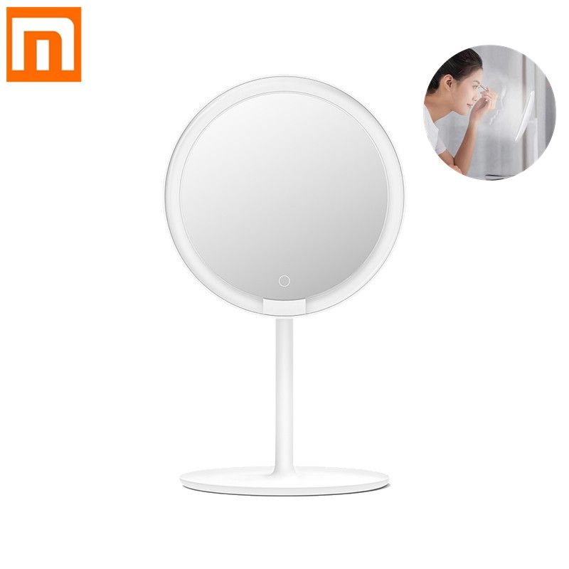 cordless lighted makeup mirror