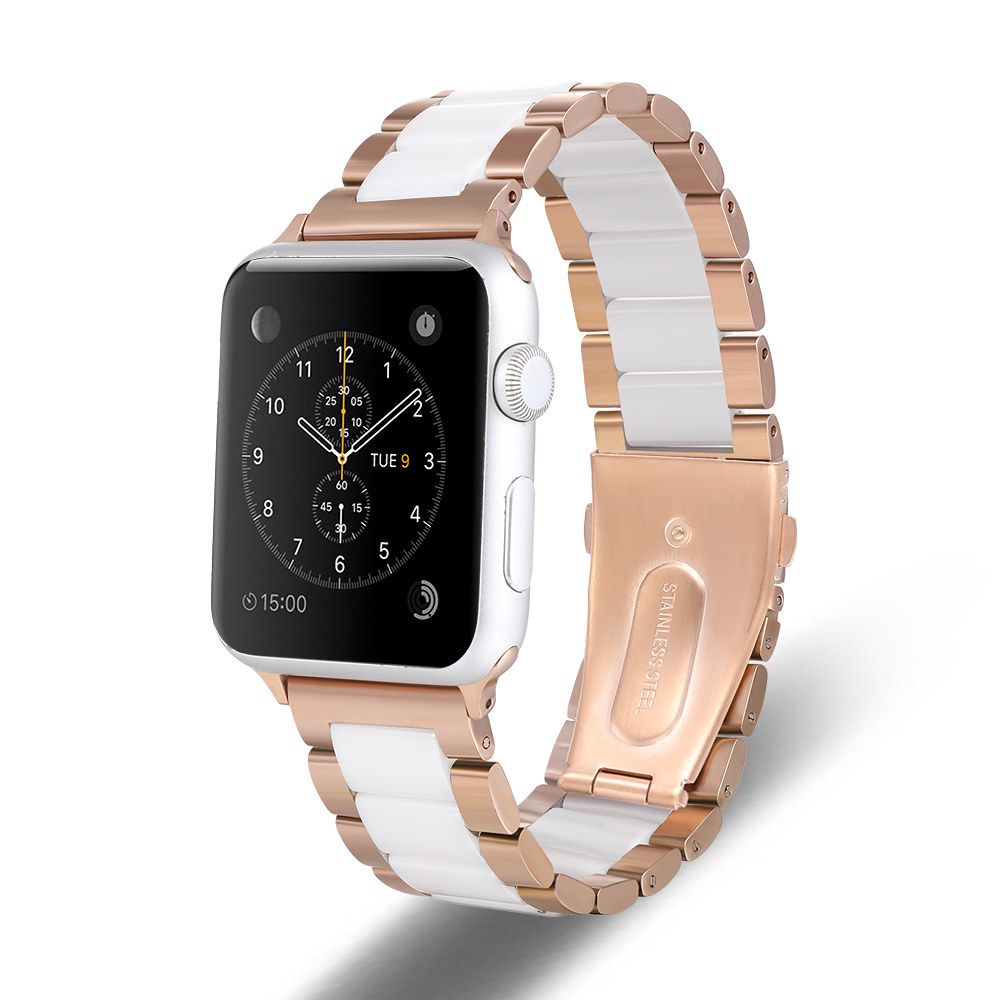 38 / 40-Rose Gold + White.