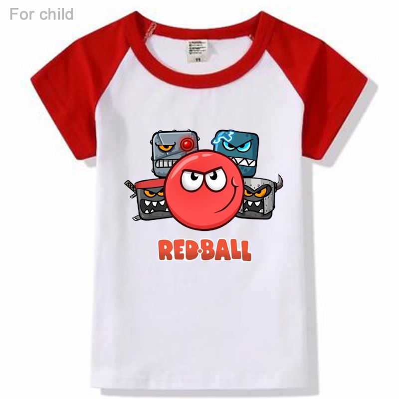 red ball t shirt