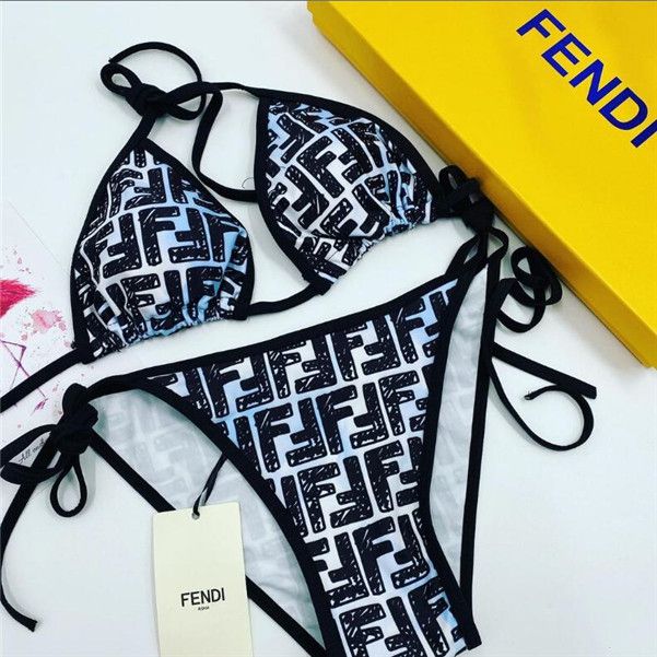 Sexy Stilista Di Moda Di Lusso Costume Da Bagno Del Bikini Di Marca  Femminile Fendi Bikini Spaccato Un Pezzo Del Costume Da Bagno Con Un Bikini  Capestro Da 20,69 € | DHgate Italy