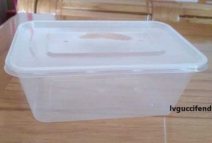 21 New 1000ml Disposable Food Box Take Out Case Rectangle Shape Food Container For Cake Food Holder From Lvguccifendi 135 61 Dhgate Com