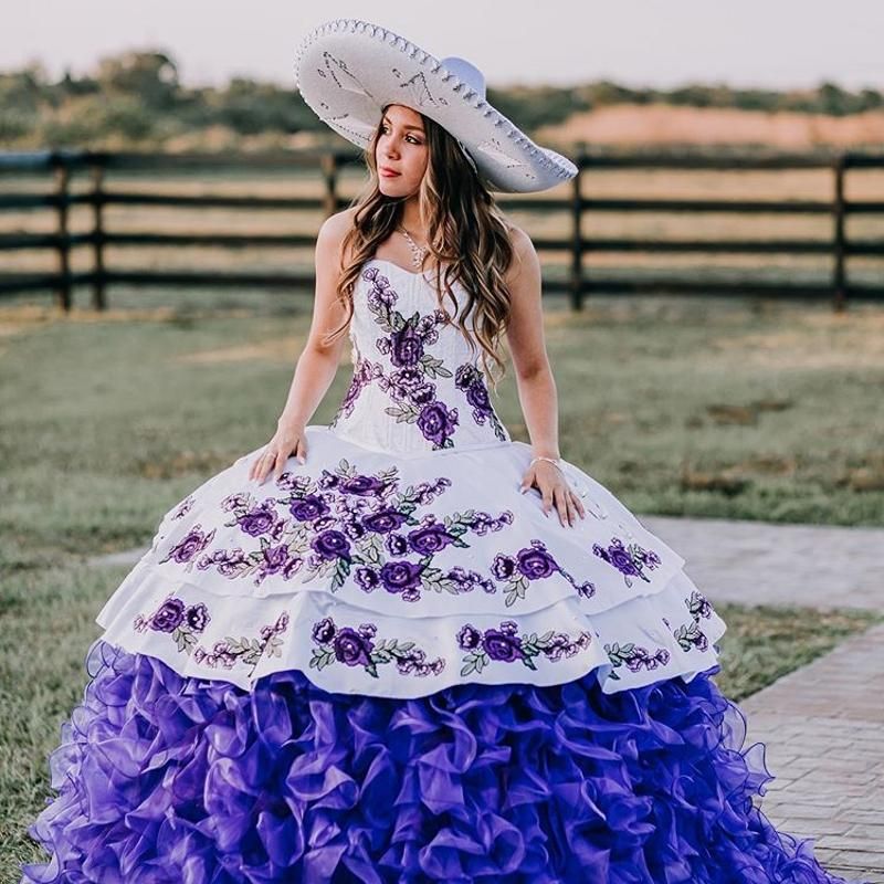 ✨Beautiful sequin formal purple prom dress/gown. In... - Depop