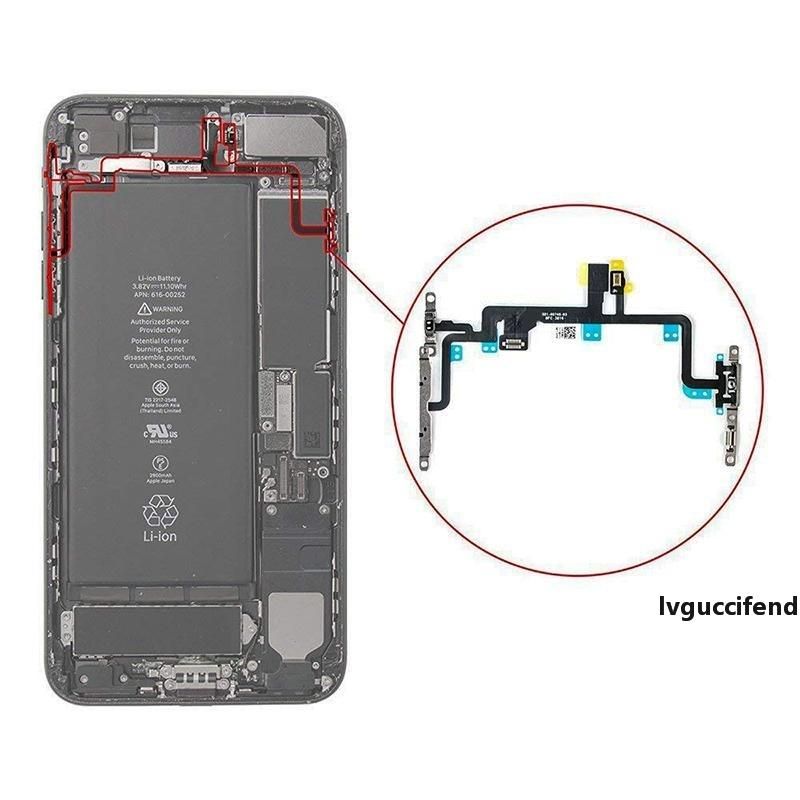 for Apple iPhone 8 Plus with Glue Card CDMA & GSM Power, Volume, Mute Toggle & Microphone Flex Cable for Apple iPhone 8 Plus with Glue Card CDMA & GSM Power, Volume, Mute Toggle & Microphone Flex Cable