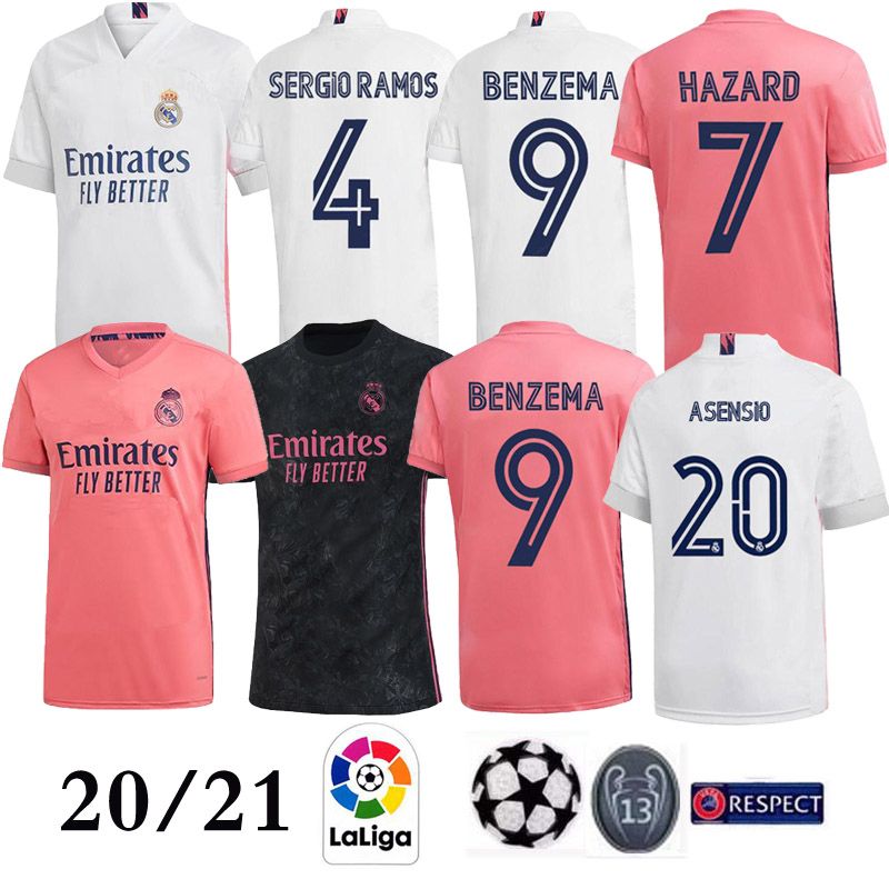 2021 2021 Real Madrid Home Hazard Soccer Jersey 2020 Thai Top Quality Bale Asensio Man Football Shirt Modric Marcelo Third Kit Soccer Jersey From Jersey Home 20 99 Dhgate Com