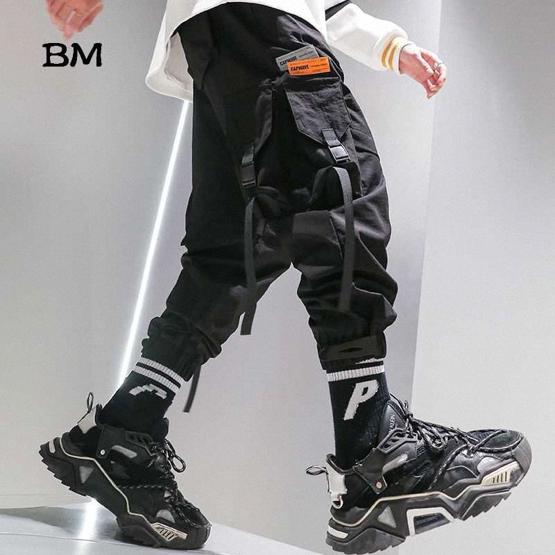Compra Hip Hop Moda Negro Harem Streetwear Deporte Joggers Techwear Kpop Estilo  Ropa Coreana De Los Hombres De Harajuku Loose Pantalón Masculino CysX #  Barato | Entrega Rápida Y Calidad | Es.Dhgate