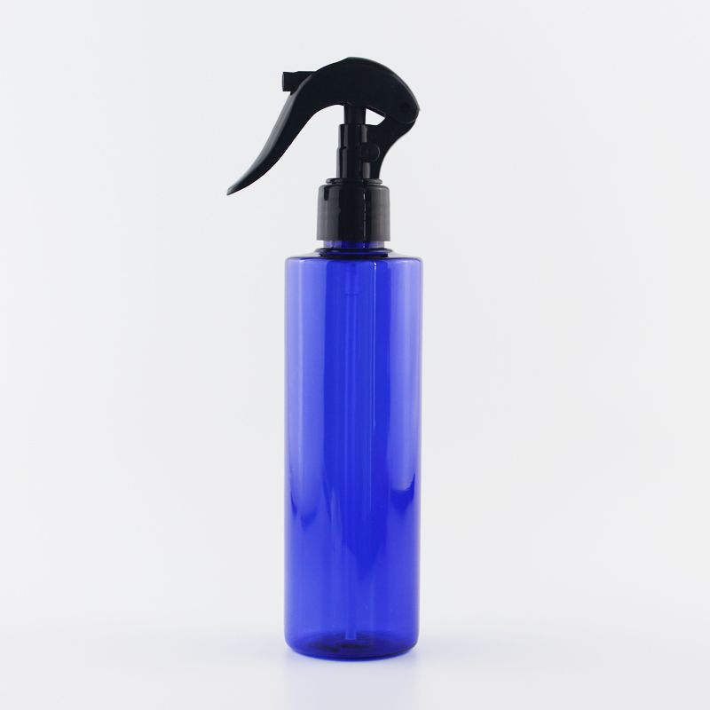 250ML Bouteille Bleu Noir PET