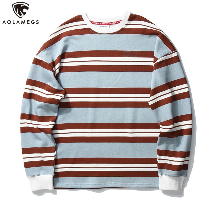 striped sweatshirt men