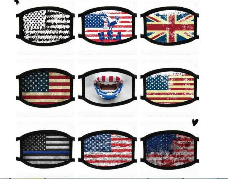 Trump 2020 Adult Face Cover Reusable Face Shield Dust Mask for Women /& Men