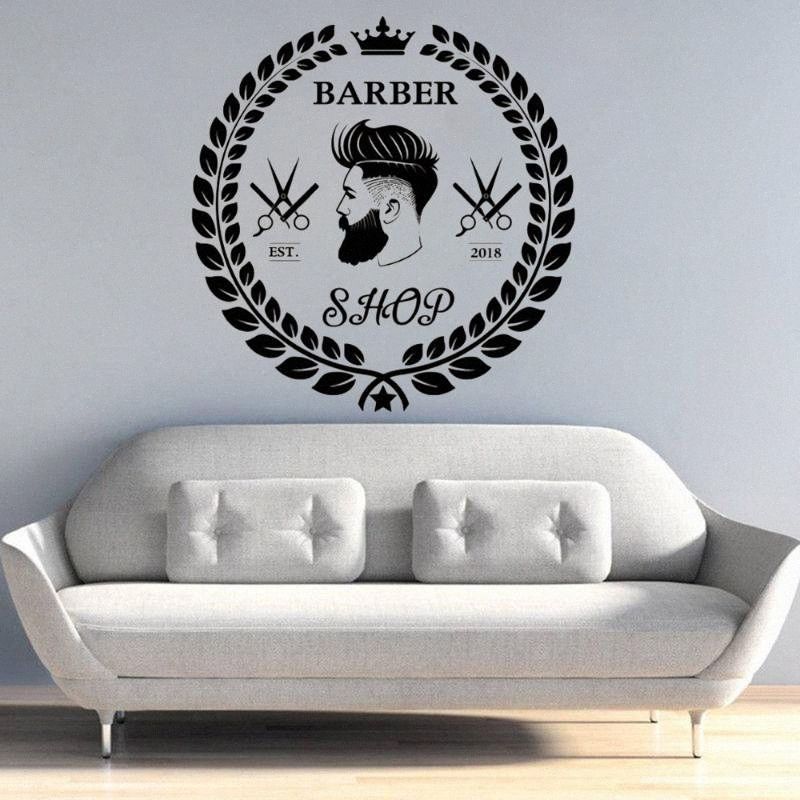Barber Shop Wall Sticker Haircut Beard Face Tools Wall Decal Hair Salon Removable Murals Hair Cut Window Art Ay1119 Hbpz Vinyl Wall Sticker Vinyl Wall Stickers From Walmarts 16 62 Dhgate Com