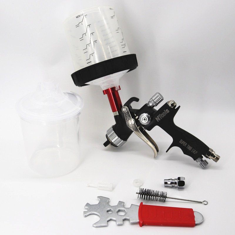 Professional Lvlp Spray Gun Airbrush Lvlp Gravity Feed Paint Gun