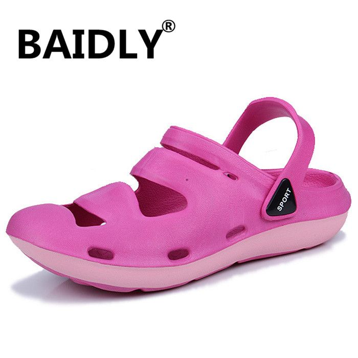 plastic womens sandals