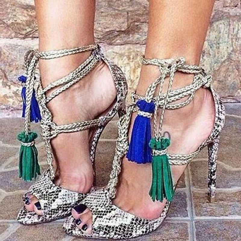 cheap snakeskin heels