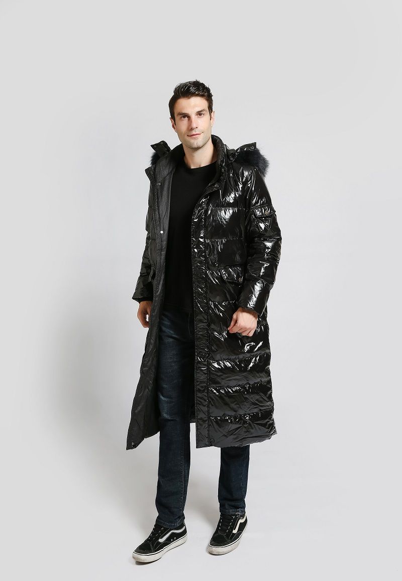 Fashion Winter Jacket Mens Extra Long 