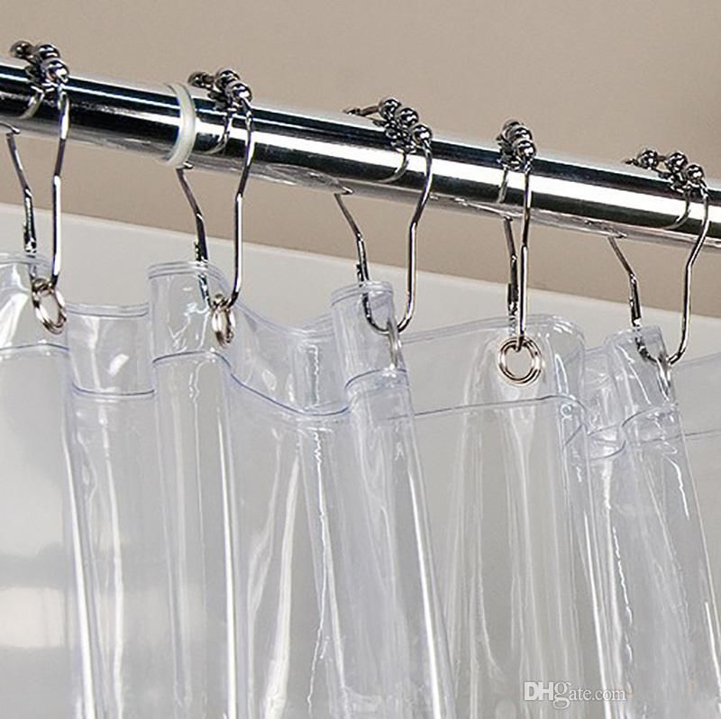 2020 Metal Shower Curtain Rings Hooks With 5 Beads Roller Ball Bathroom Curtain Rings Shower Curtain Toilet Accessories Hh9 2186 From Nice 02 6 21 Dhgate Com