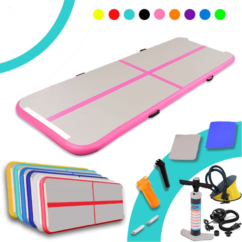 2021 3M*1M*0.1M Inflatable Gymnastics Mat For Taekwondo DWF Air Track Mat For Cheerleading