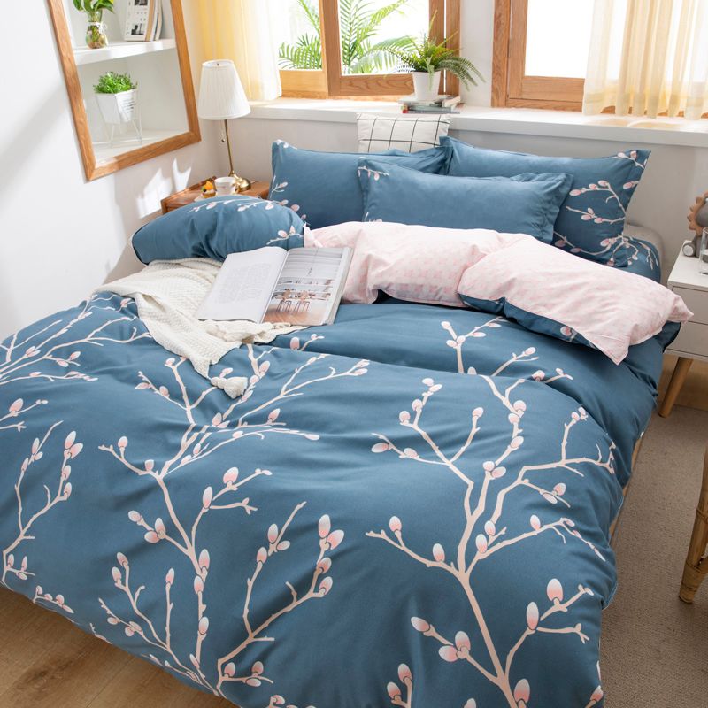 Simple Duvet Cover Sets Bedding Set Quilt Cover Pillowcase Blue King Queen Double Single Full Size Bed Linens Home Textile Bedding Cheap Queen Size Comforter Sets On Sale From Blithenice 38 01 Dhgate Com