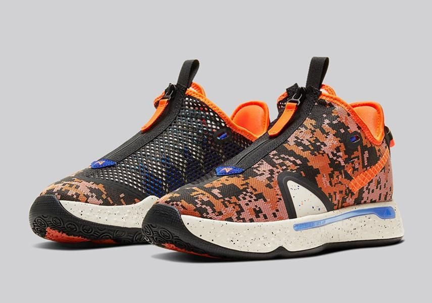 paul george shoes kids brown