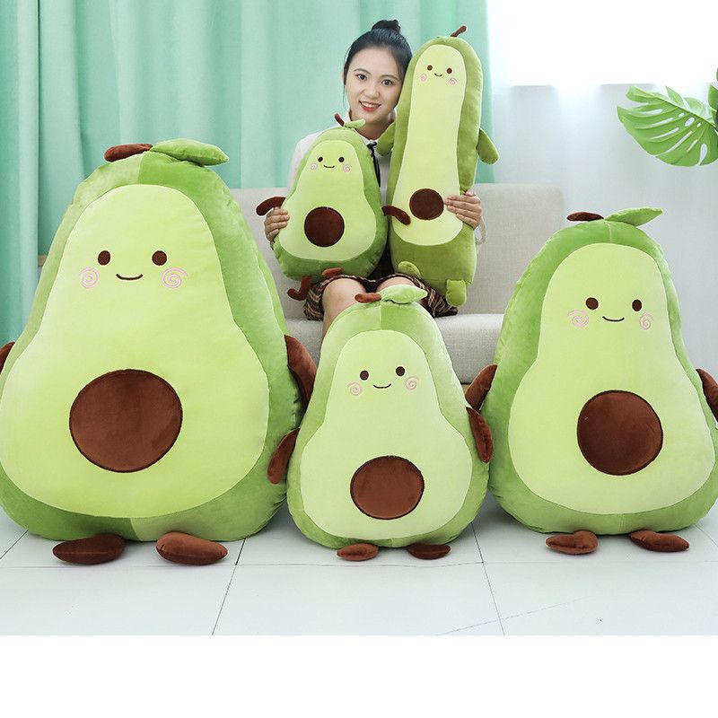 kawaii avocado plush