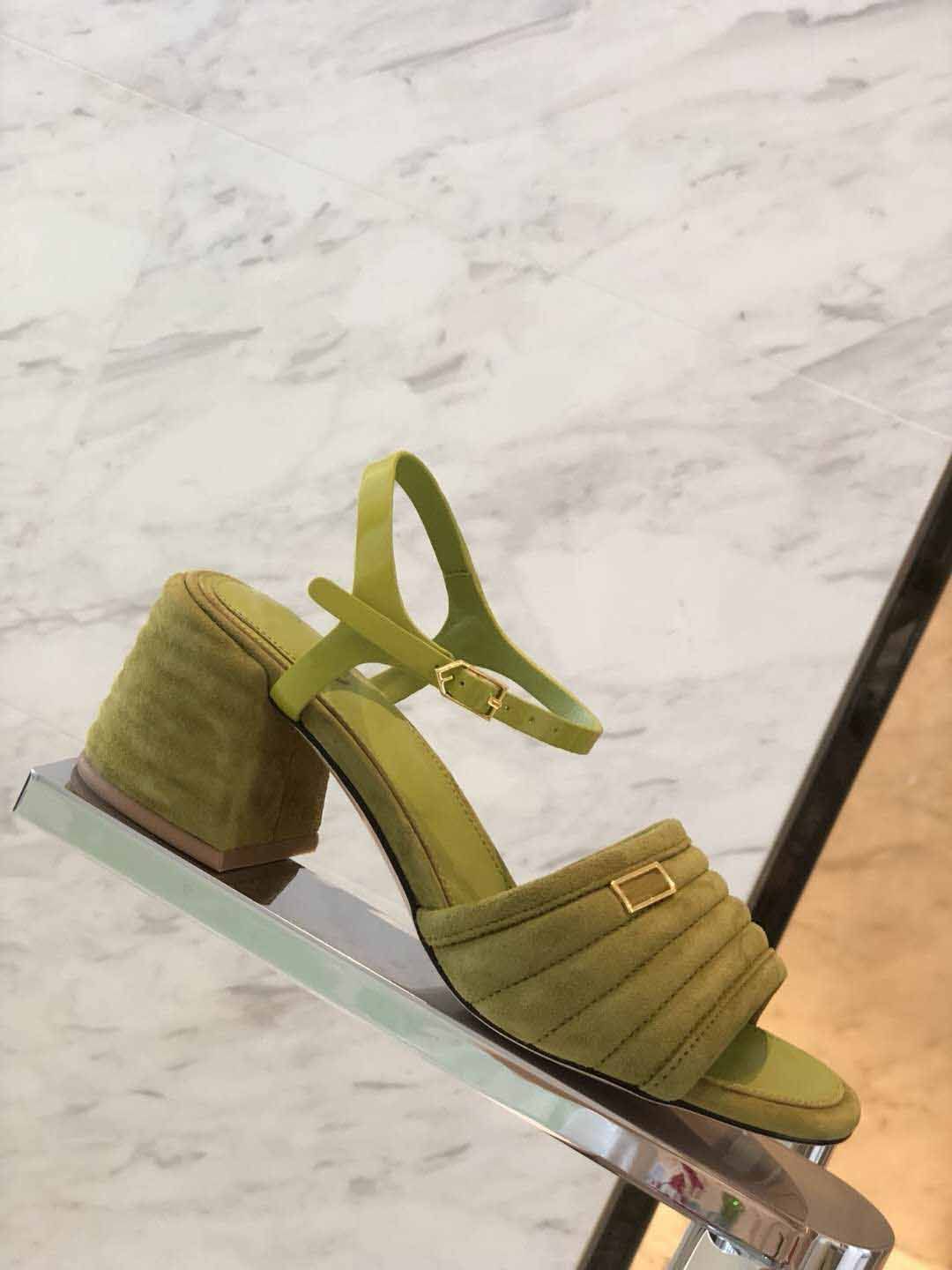 Green en cuir nubuck