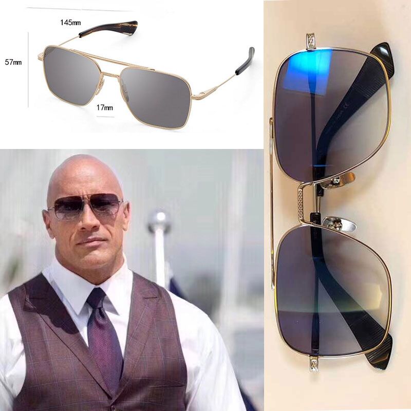 Acquistare Stella Dwayne Johnson O James Bond Stessi Occhiali Da Sole 007 Occhiali  Da Sole Quadrati Occhiali Di Design Degli Uomini Della Serie, Con Una Serie  Di Scatole Originali Economico | Consegna