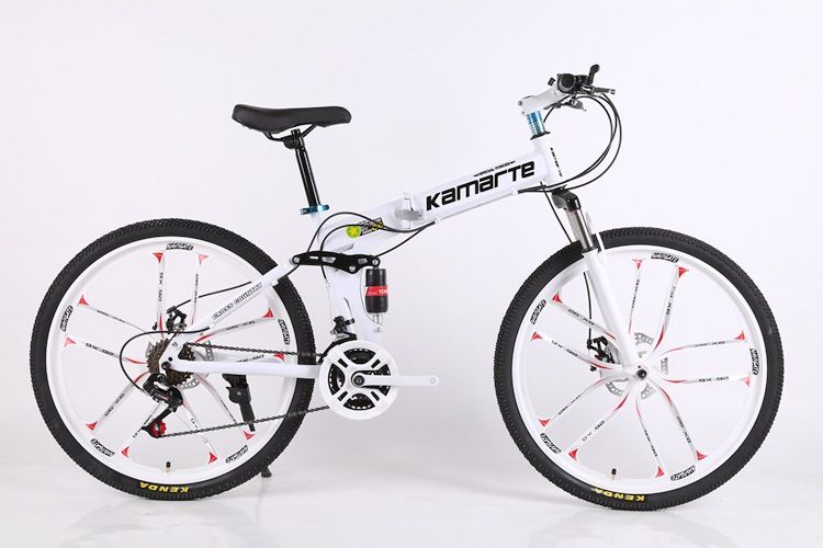 Variabile Kamarte Bicicletta Pieghevole 24/26 Pollici Doppio Freno A Disco  Damping Velocità Della Bici Di Montagna In Acciaio Al Carbonio Telaio  Allingrosso Della Fabbrica Da 413,65 € | DHgate Italy