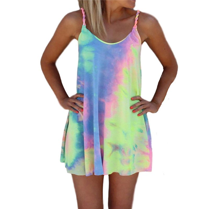 sleeveless slip dress