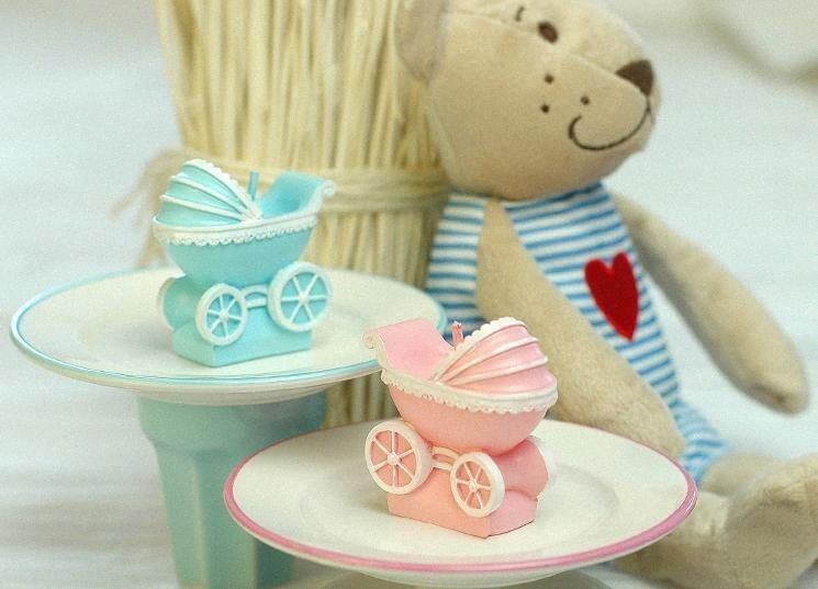 baby shower candle favors