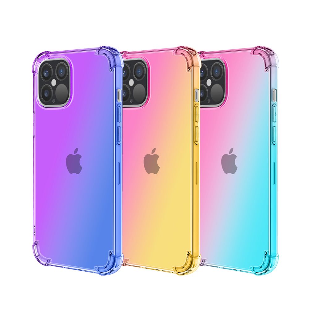 New Cases For Iphone 12 Four Corner Fall Proof Phone Case Gradient Color Suitable For Iphone X Xr Xs 11 Pro Max Customized Phone Cases Cute Phone Cases From Smart Manufacturer 1 48 Dhgate Com