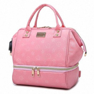 grey nappy changing bag