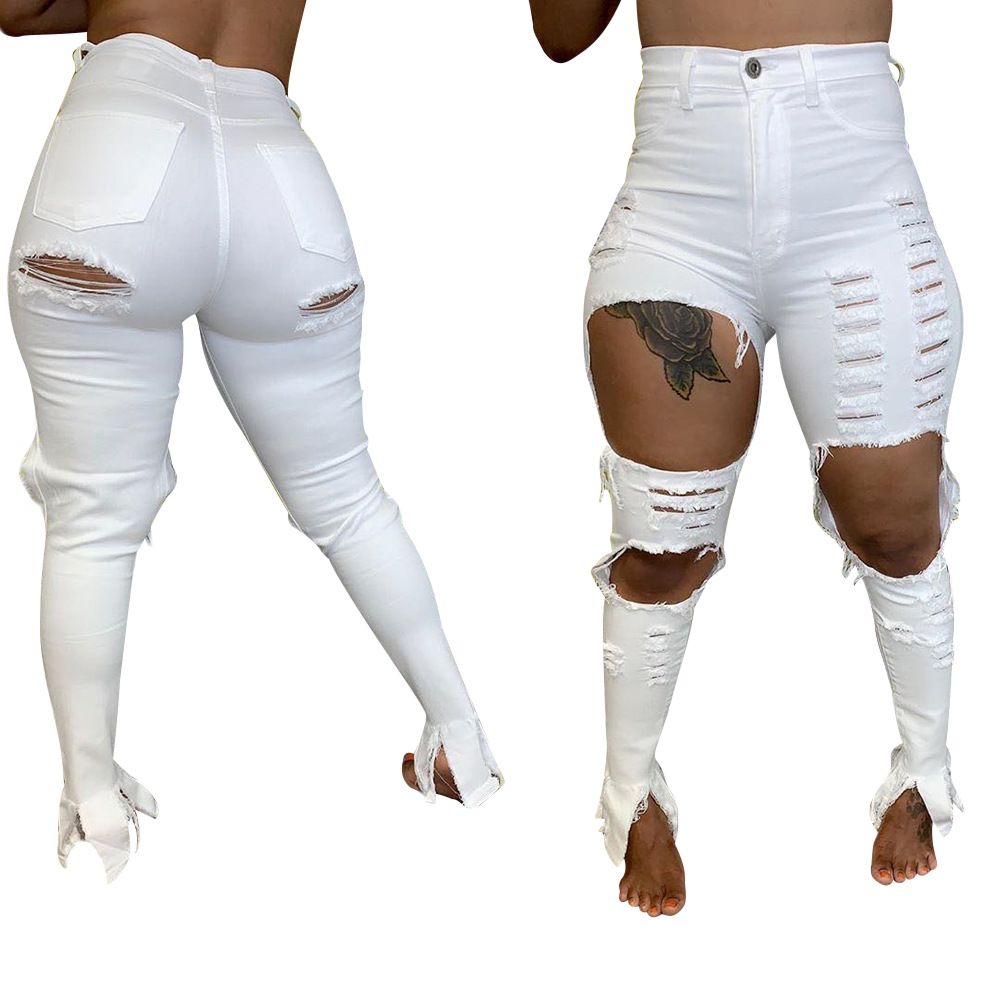 best white jeans for big thighs