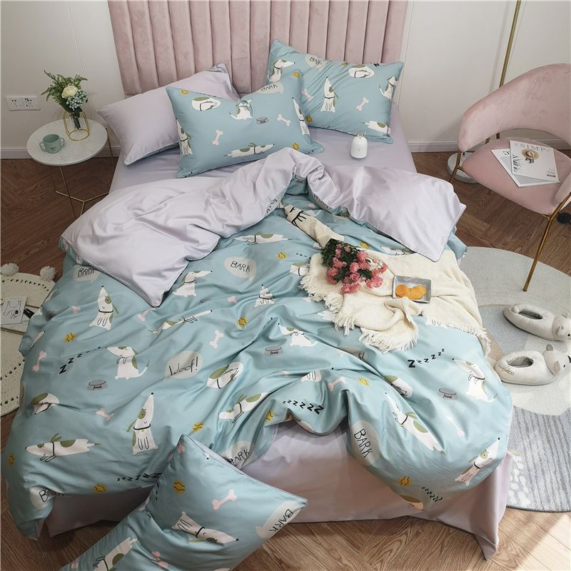 dog print bedding sets