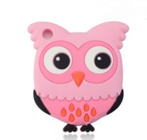 # 3 Silicone Owl baby teether