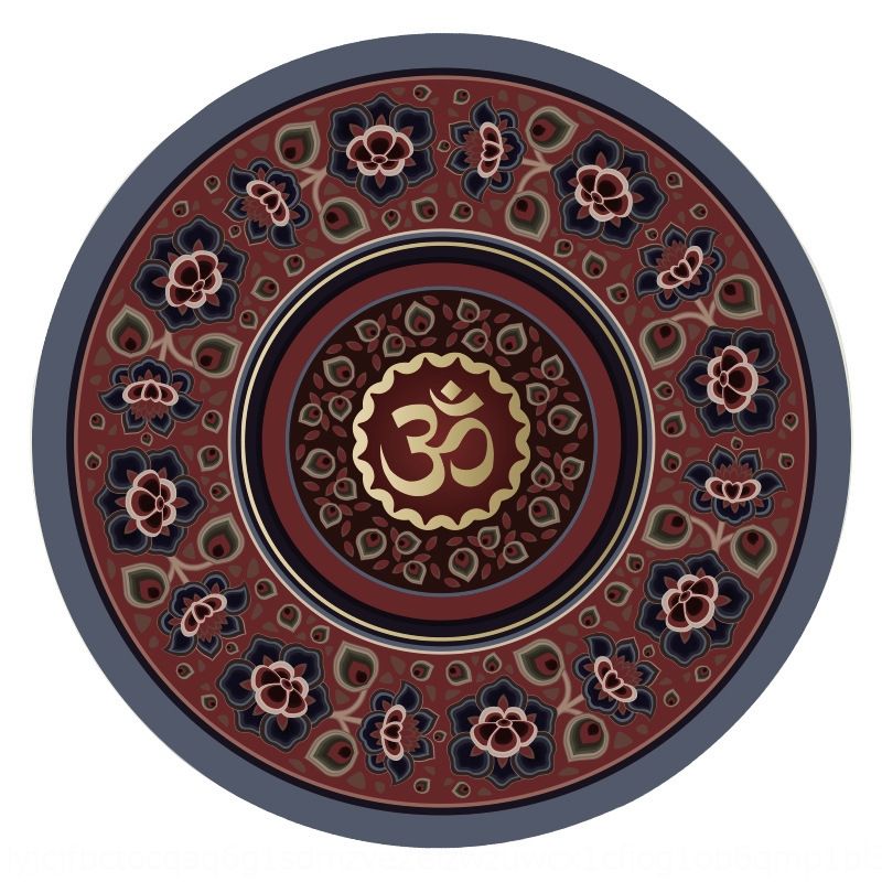 round yoga mat